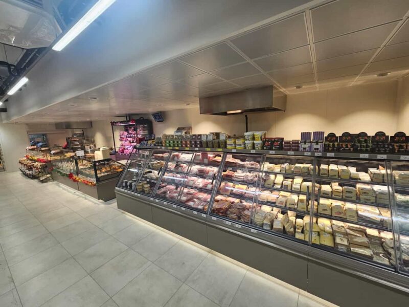 impianto di refrigerazione a CO2 per supermercato